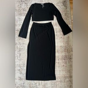 Reformation Gretchen knit two piece NWT